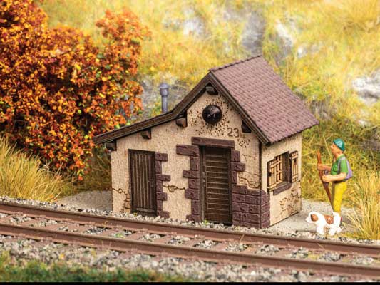 Noch 14309 HO Scale Gotthard Railway Cable House -- Kit