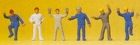 Preiser 79105 N Scale People Working -- Steeplejacks