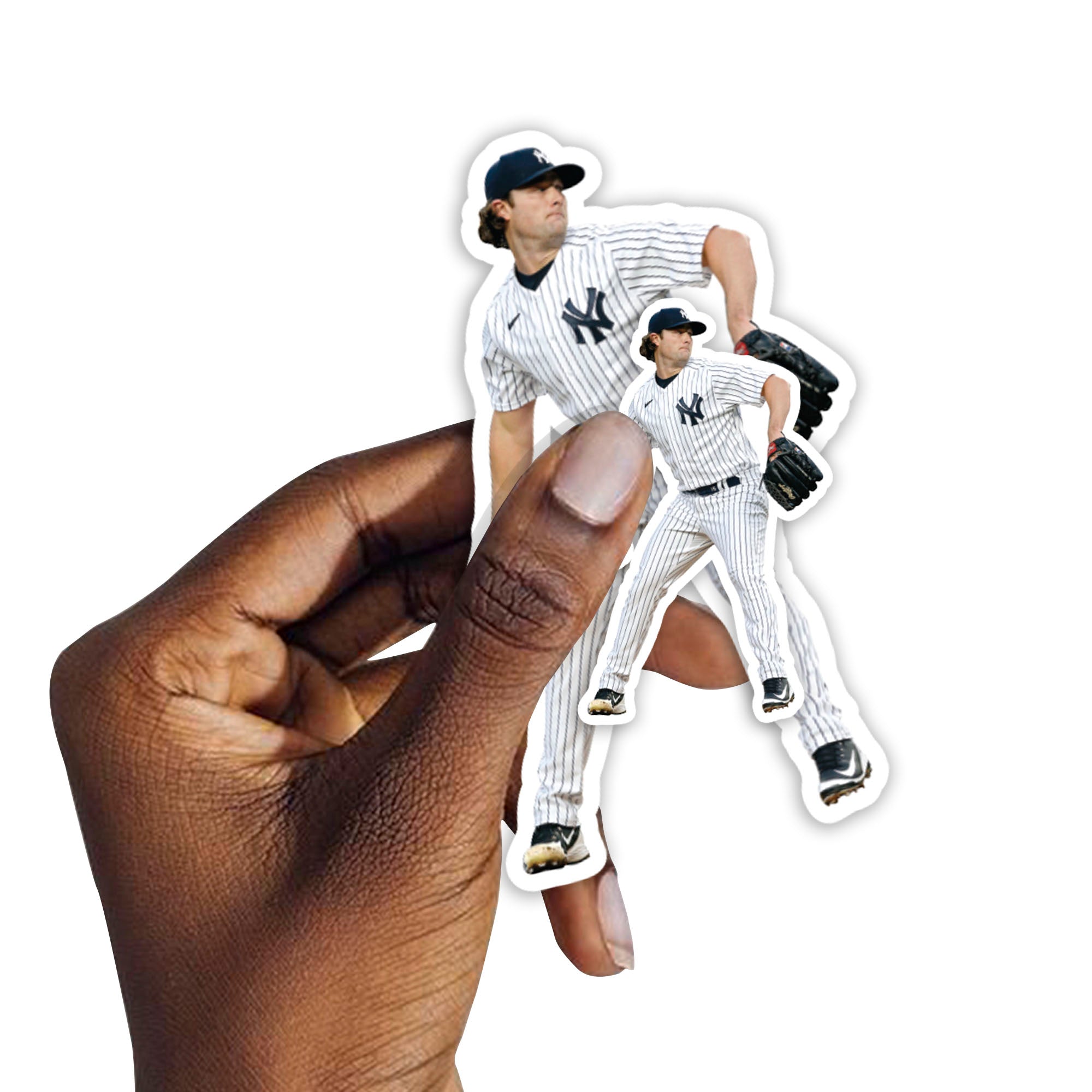 Gerrit Cole - 5 Player Minis (Mixed Sizes) - Official MLB - New York Yankees - Reusable Vinyl Decals