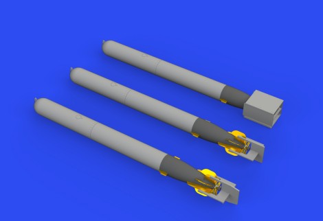 Eduard 648569 1/48 Aircraft- Japanese Type 91 Torpedo (Photo-Etch & Resin)