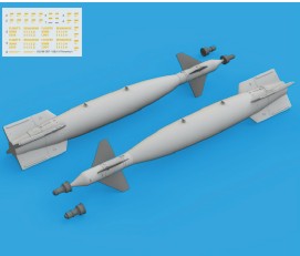 Eduard 632169 1/32 Aircraft- GBU10 Paveway II (Decals & Resin)