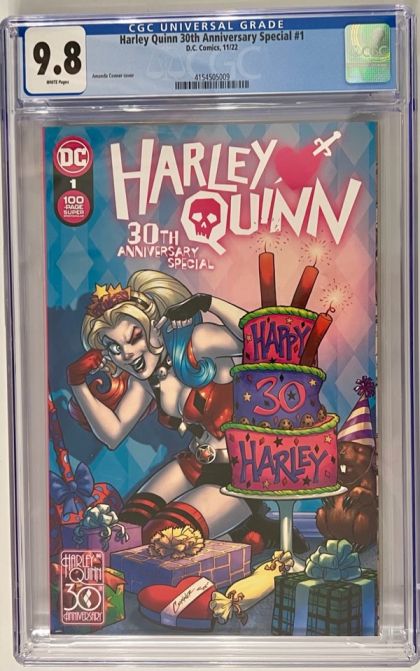 Harley Quinn: 30th Anniversary Special #1 – Regular Amanda Conner Cover (DC, 2022) CGC 9.8