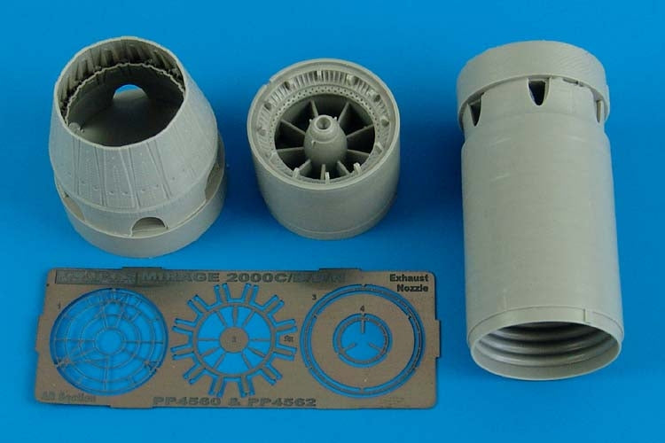 Aires 4562 1/48 Mirage 2000C/B/D/N Exhaust Nozzle Closed For HLR & EDU