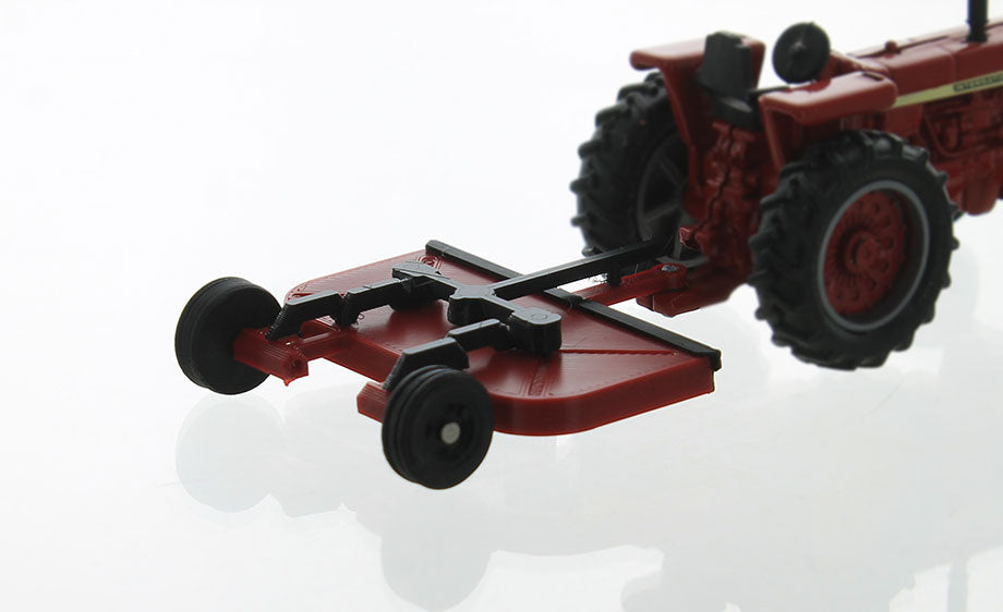 3D To Scale 64-356-R 1/64 Scale Brush Cutter - Pull Type