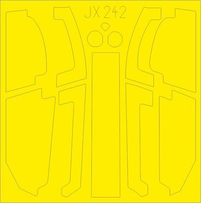 Eduard JX242 1/35 Mask Aircraft- AH1Z for ACY