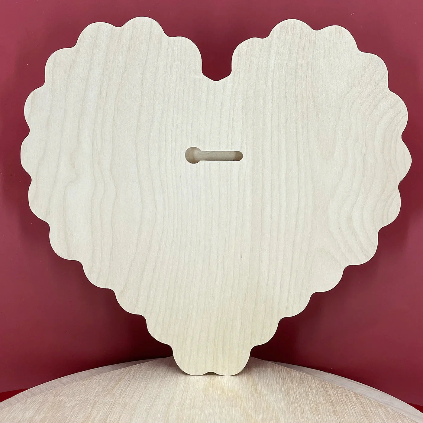 Trekell Candy Heart Floater Panel - Wooden Painting Canvas