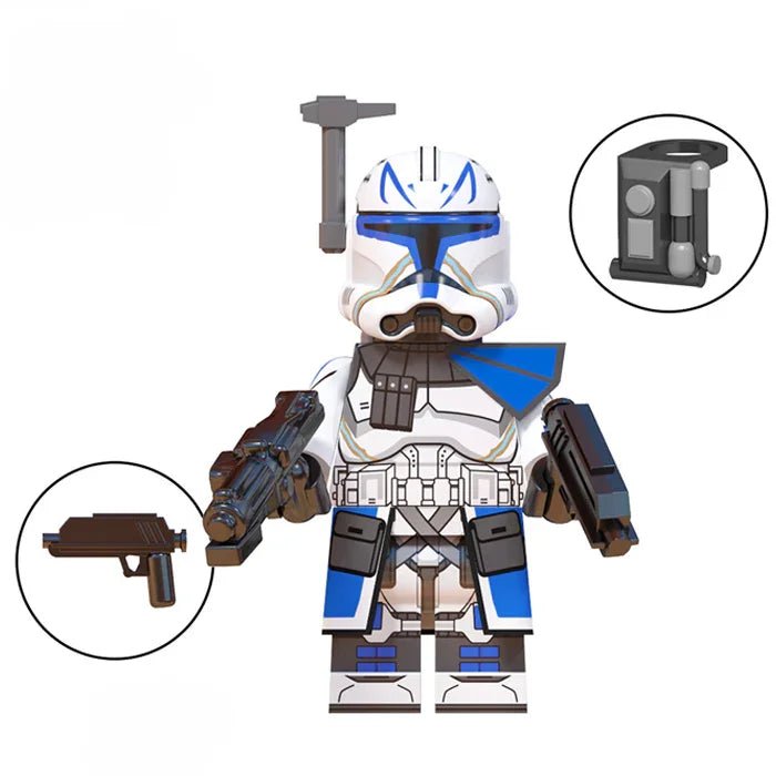 Captain Rex 501st Legion Star Wars Lego Minifigures Custom Toys