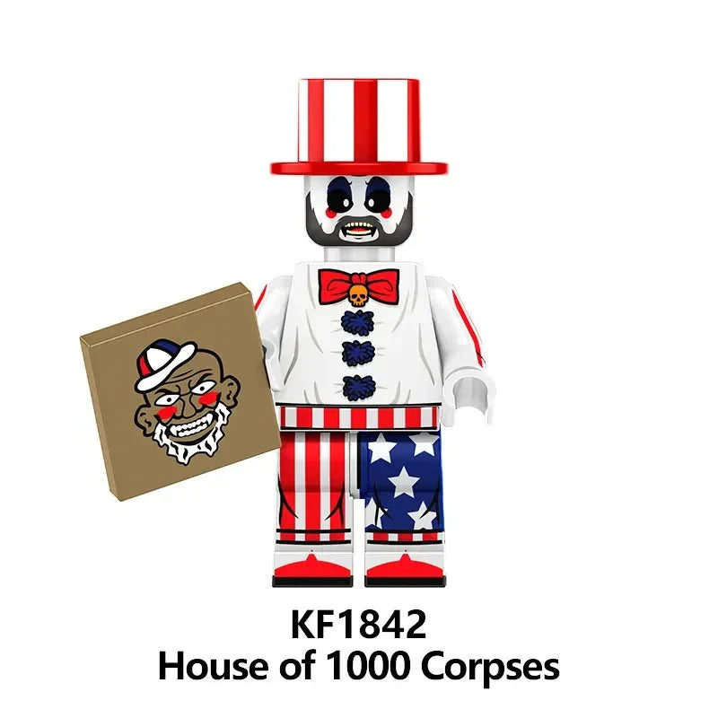 Captain Spaulding House of 1000 Corpses Lego Minifigures Custom Horror Toys
