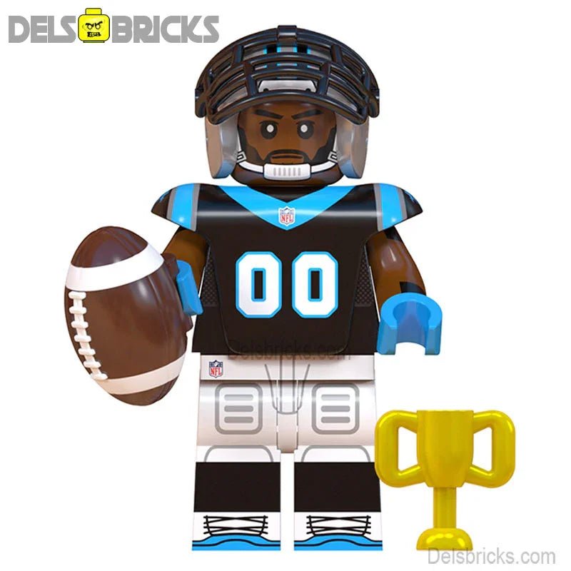 carolina Panthers NFL Football Teams Lego Minifigures Custom Toys