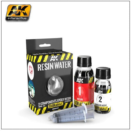 AK Interactive 8044 Diorama Series: Water Effect 2-Component Epoxy Resin 180ml