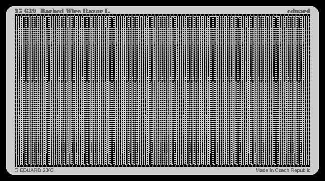 Eduard 35639 1/35 Armor- Barbed Wire Razor I
