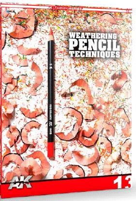 AK Interactive 522 Learning Series 13: Weathering Pencil Techniques Book