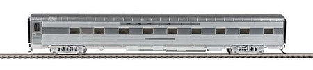 Walthers Proto 9607 HO Scale 85' Pullman-Standard Regal Series 4-4-2 Sleeper - Ready to Run -- Santa Fe (Real Metal Finish, Includes Decals)