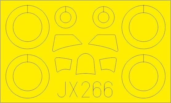 Eduard JX266 1/32 Mask Aircraft- CR42 for ICM