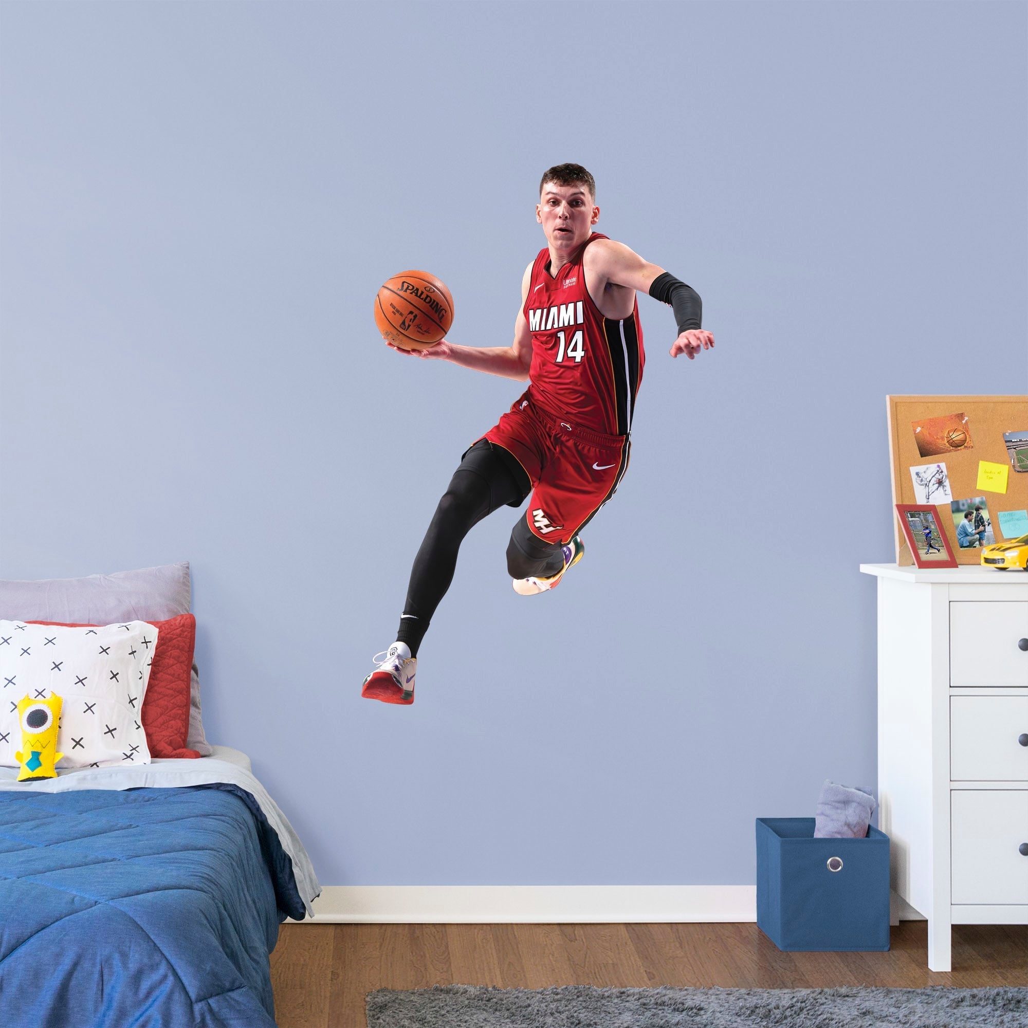 Tyler Herro - RealBig Collection - Official NBA - Miami Heat - Reusable Vinyl Wall Decals #1
