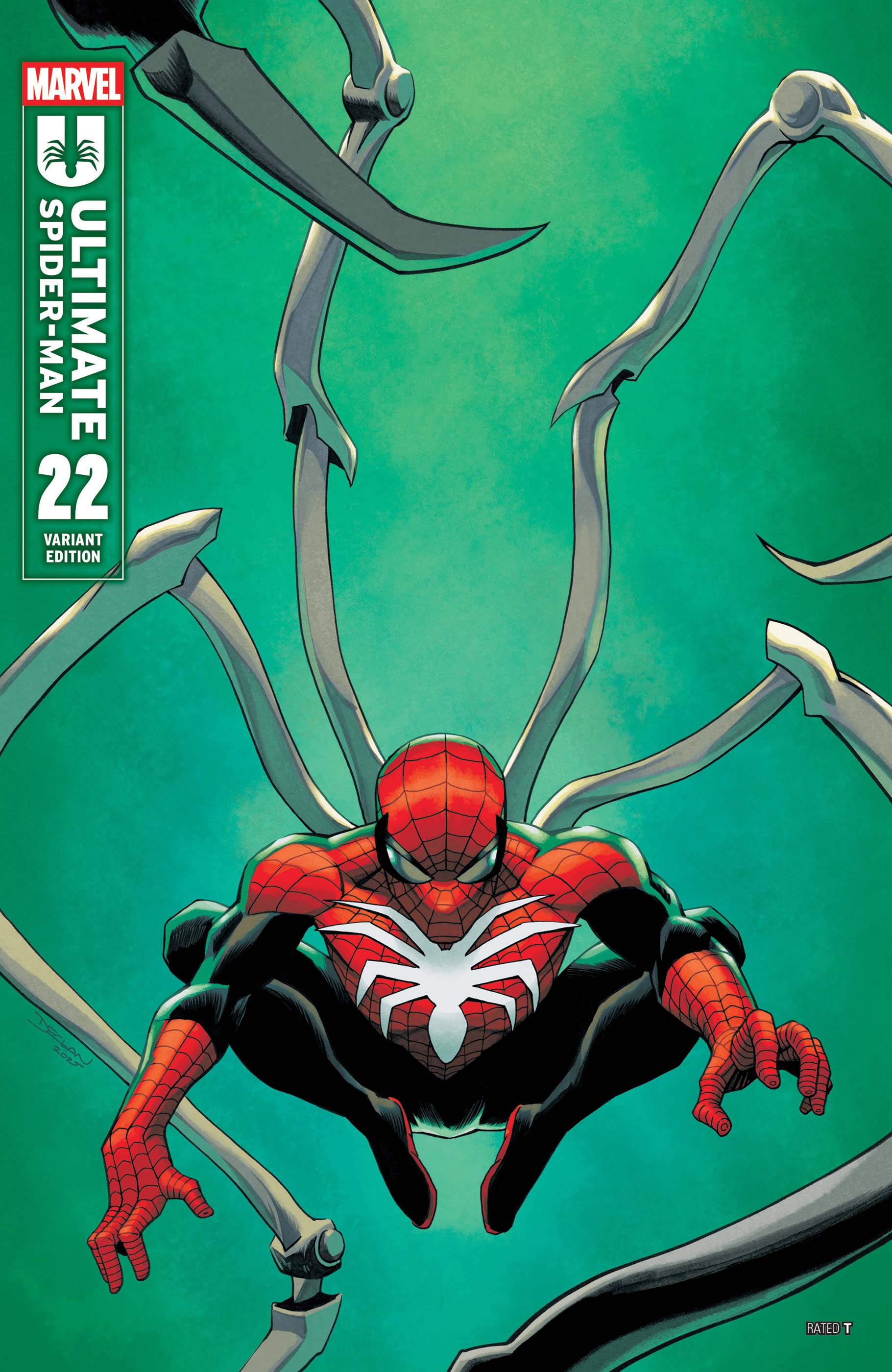 Ultimate Spider-Man #22 C Declan Shalvey Spoiler Variant (10/22/2025) Marvel