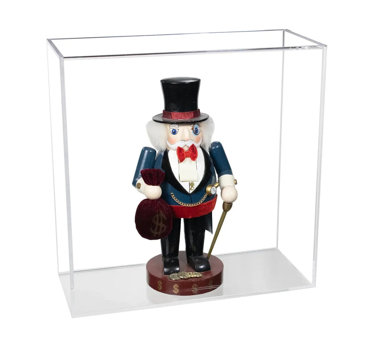Versatile Acrylic Display Case with Slide Back and Size Options