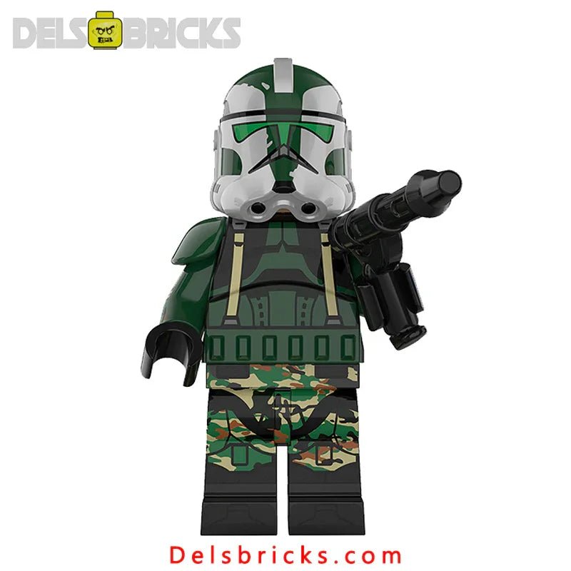 Commander Gree Clone trooperStar Wars Lego Minifigures Custom Toys
