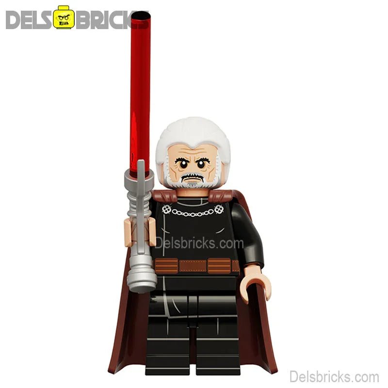 Count Dooku (Film Version) Lego Minifigures New Custom Toys 3