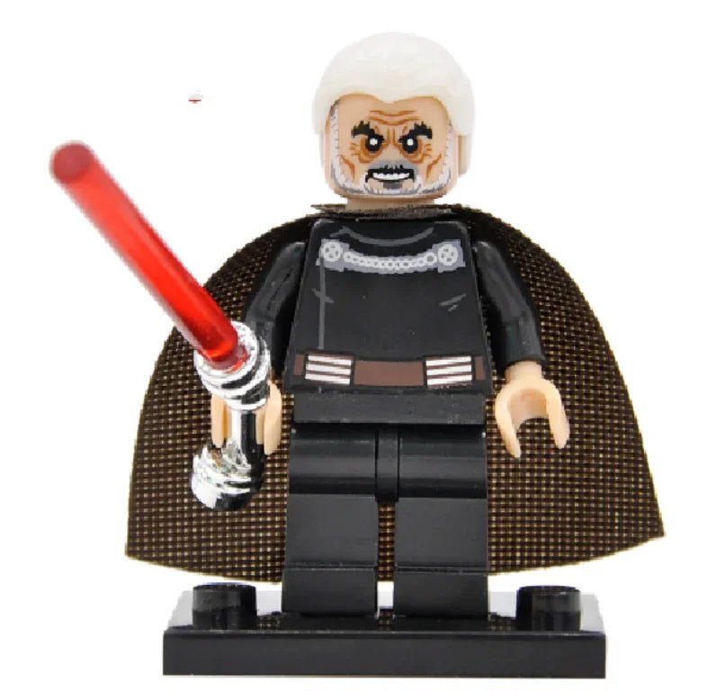 Count Dooku (Film Version) Lego Star Wars Minifigures Custom Toys 1