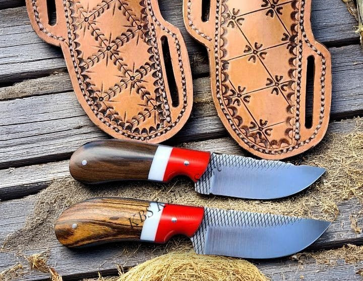 Ranch Cowboy Knives Old Rasp Steel Blade & Rosewood Handle