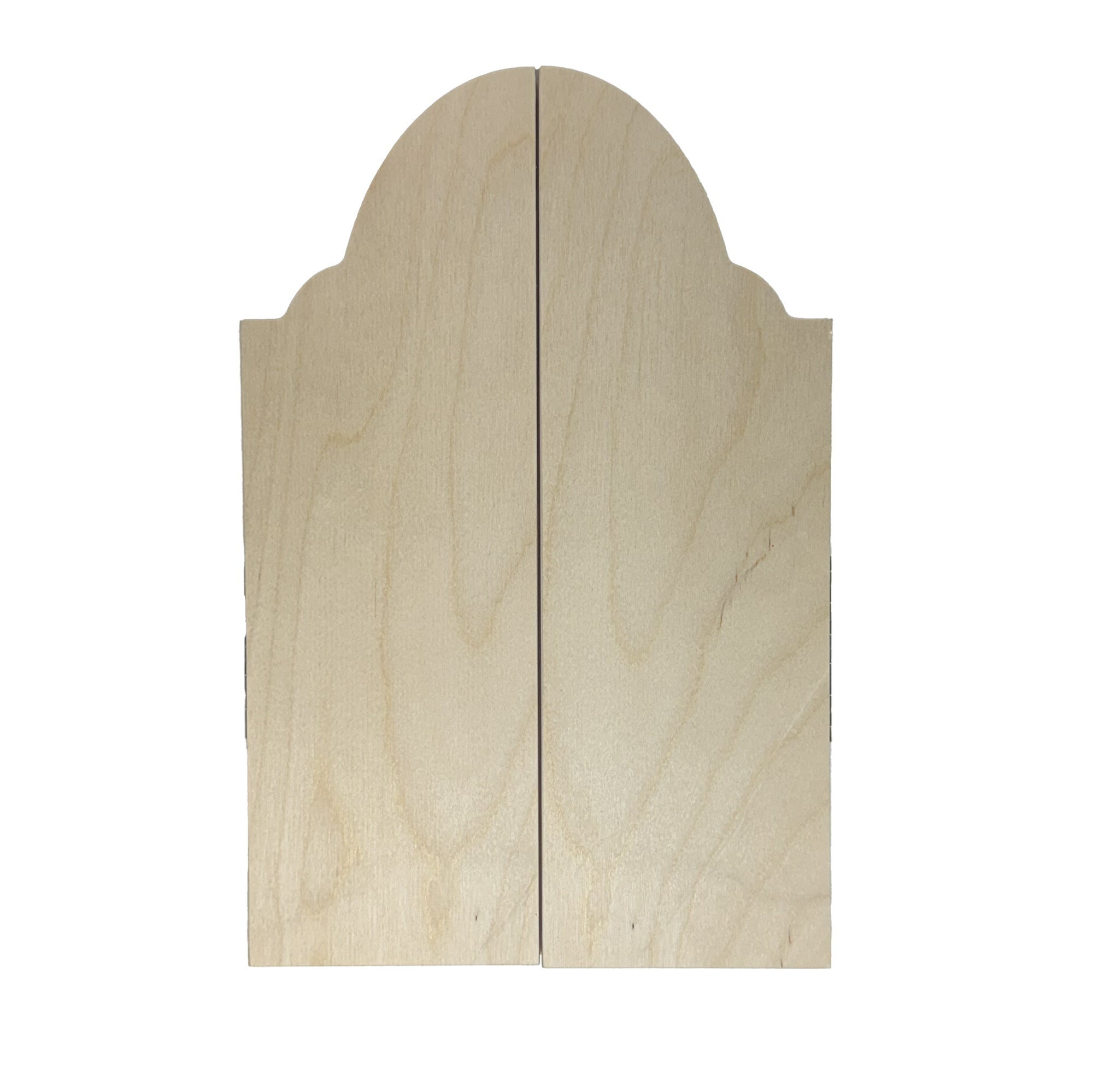 Trekell Gothic Cemetary Gate Altar Panel - Wooden Painting Canvas