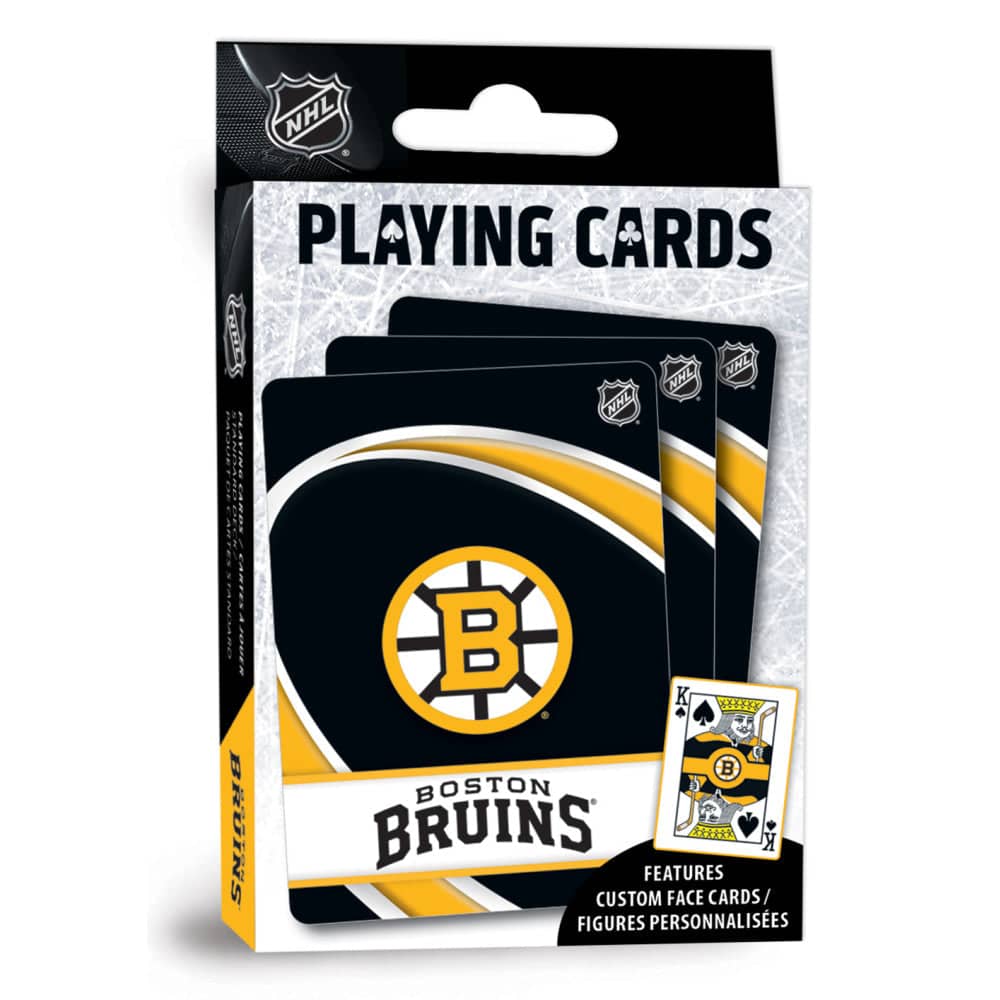 Boston Bruins Playing Cards - 54 Card Deck