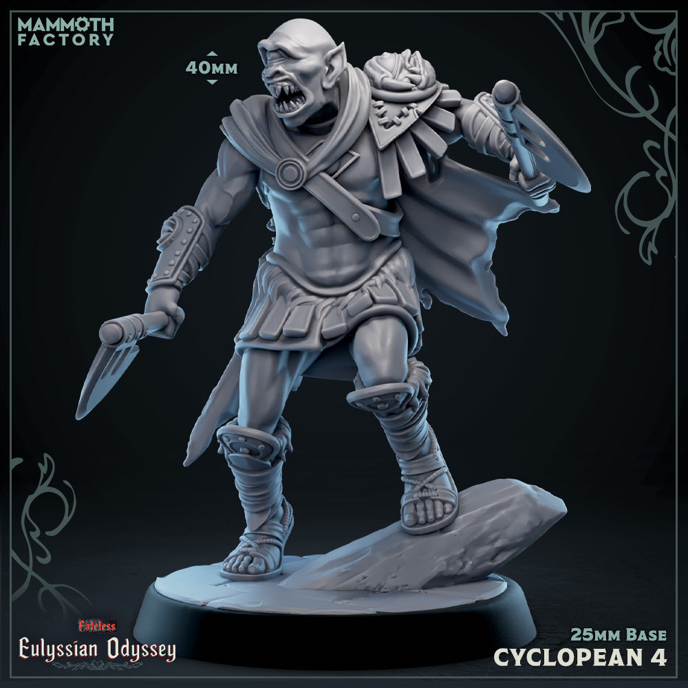 Cyclopean: Sculpt 4 (Cyclops Warrior)