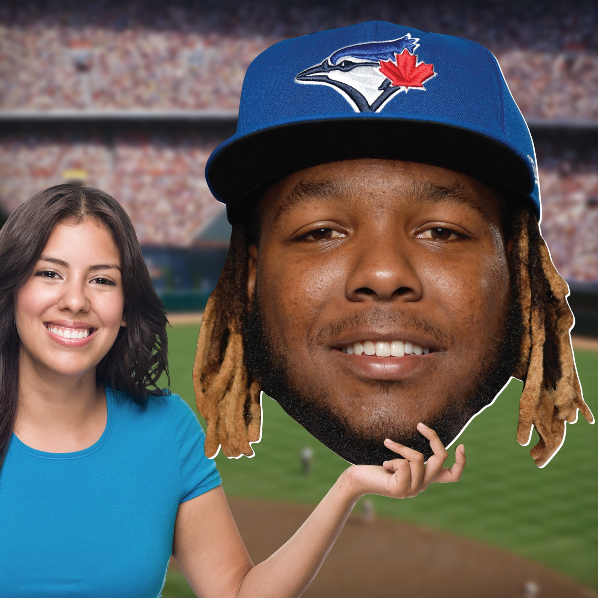 Vladimir Guerrero Jr. - Big Head - Official MLB - Toronto Blue Jays - Foam Core Cutout