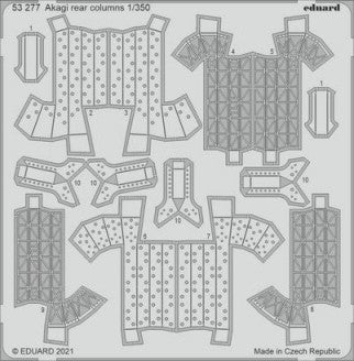 Eduard 53277 1/350 Ship- Akagi Rear Columns for HSG