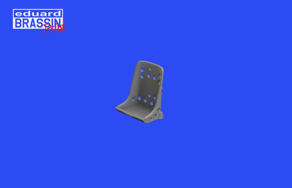 Eduard 648845 1/48 Aircraft- A6M2N Rufe Seat for EDU (Photo-Etch & Resin)