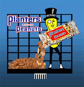 Miller Engineering 7061 O/Ho Planters Peanuts Bb