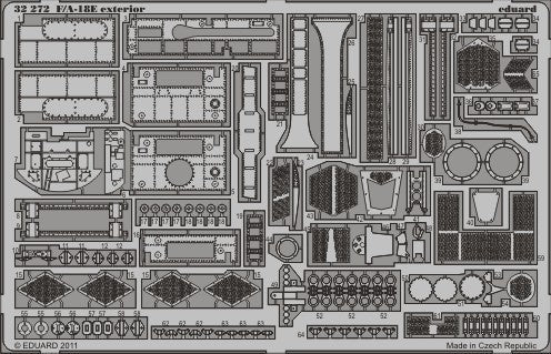 Eduard 32272 1/32 Aircraft- F/A18E Exterior for TSM