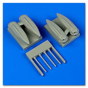 Quickboost 48692 1/48 B25J Mitchell External Gun Packs for RMX