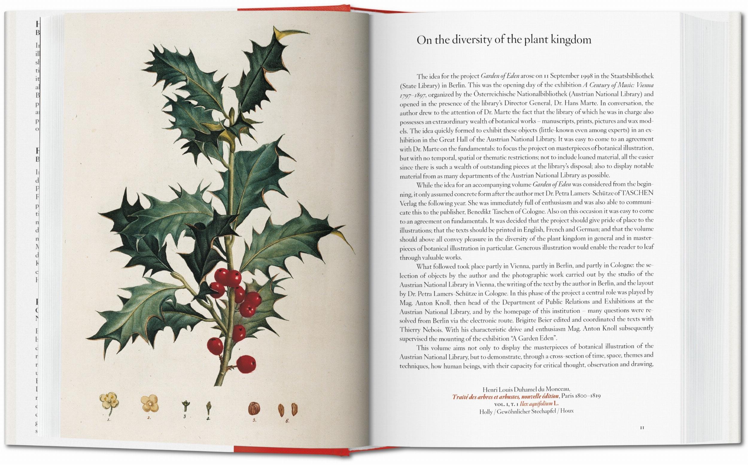 A Garden Eden. Masterpieces of Botanical Illustration. 45th Ed. (Spanish, English, Italian)