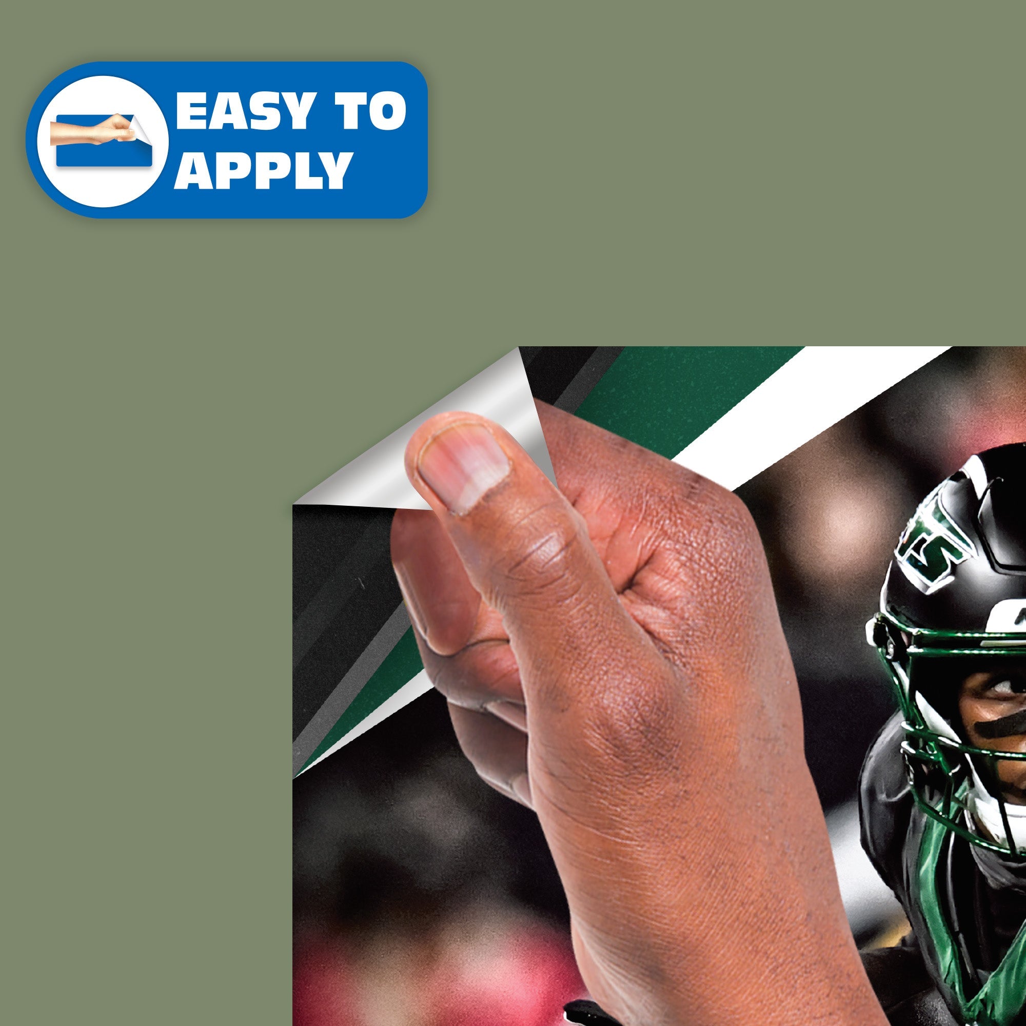 Garrett Wilson - RealBig Catch of the Year Collection - Official NFL - New York Jets - Reusable Vinyl Wall Decals