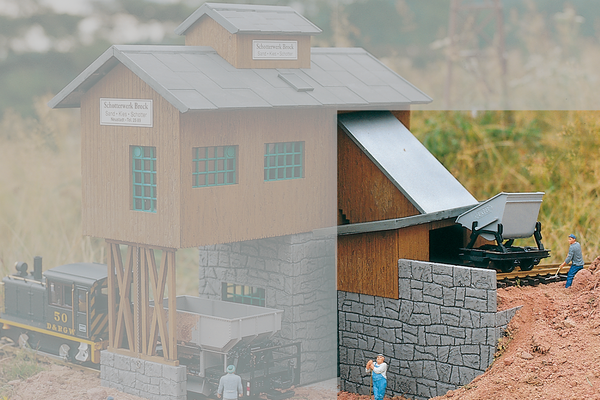 PIKO 62010 G Scale Gravel Works Side Building Kit