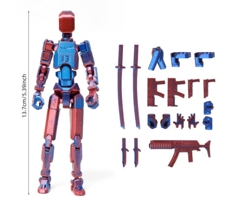 Movable Shapeshift Robot 2.0 – 3D Printed Action Model Toy