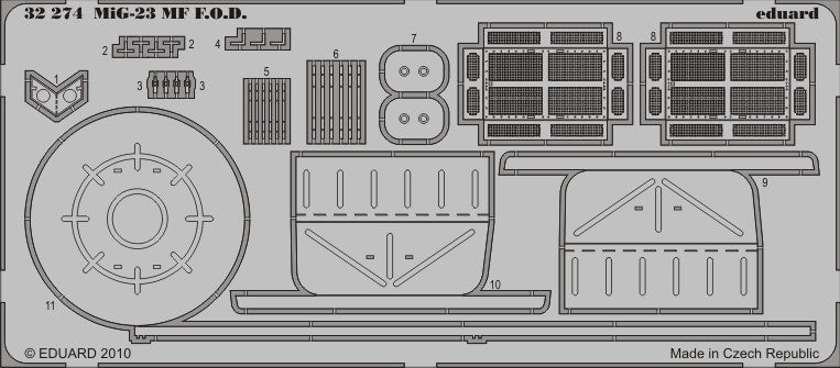 Eduard 32274 1/32 Aircraft- MiG23 MF F.O.D. for TSM