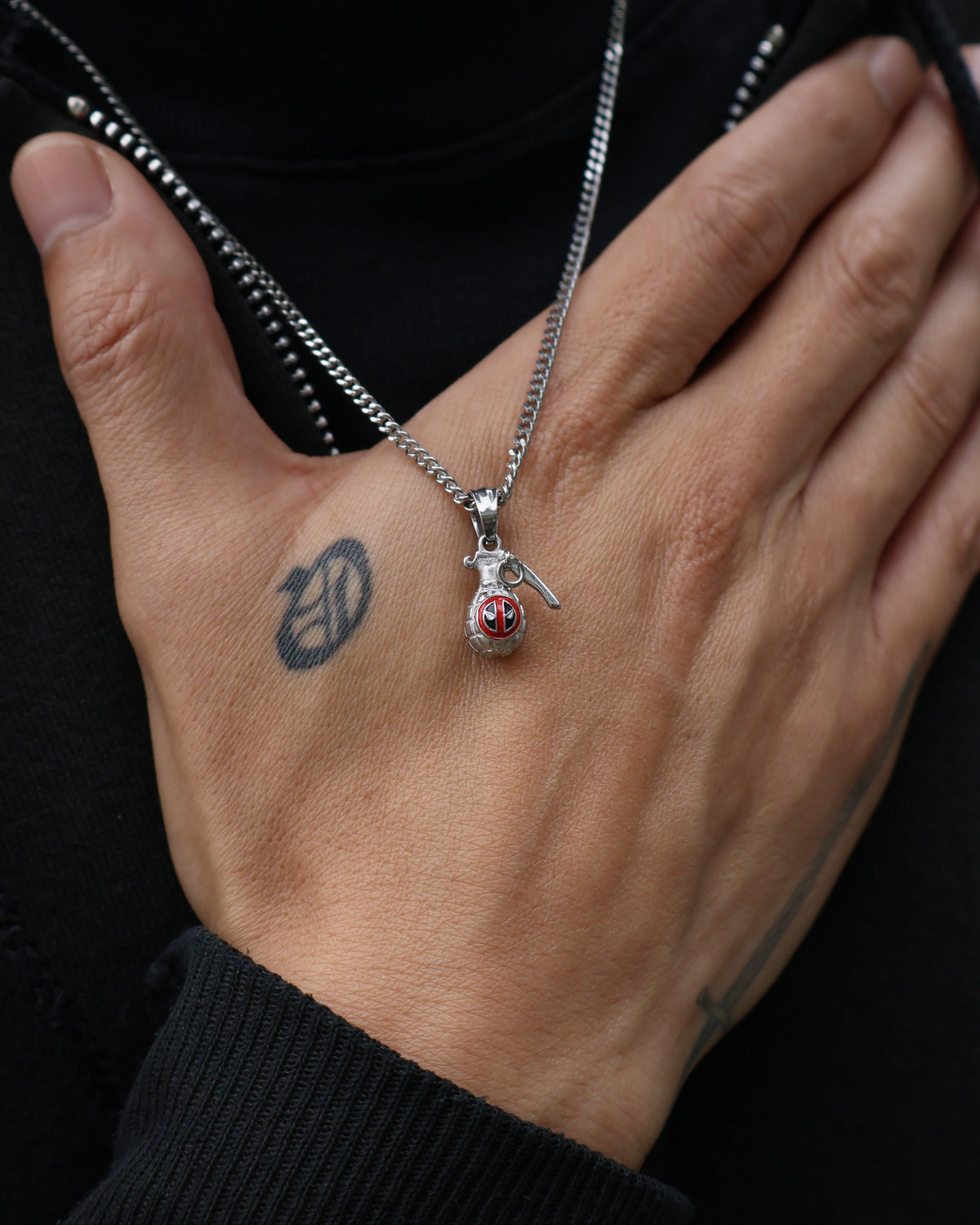 Marvel™ Deadpool Grenade Pendant