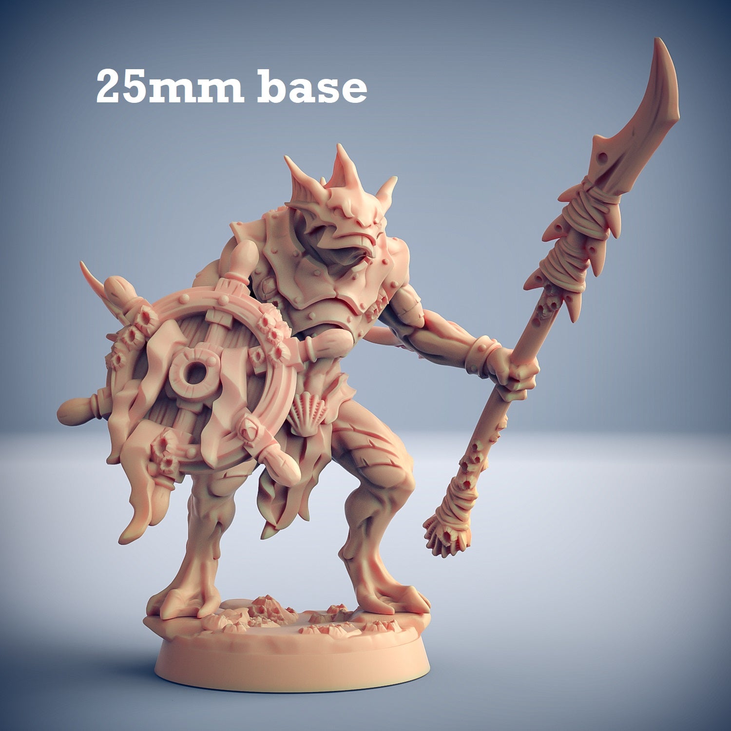 Death-Tide Jurakin: Sculpt B (Male Merfolk Warrior)