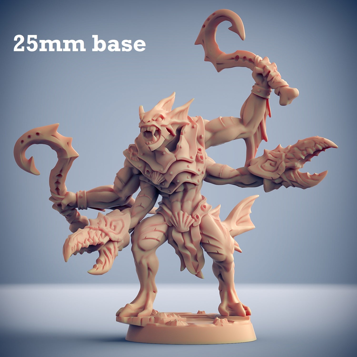 Death-Tide Jurakin: Sculpt C (Male Merfolk Warrior)