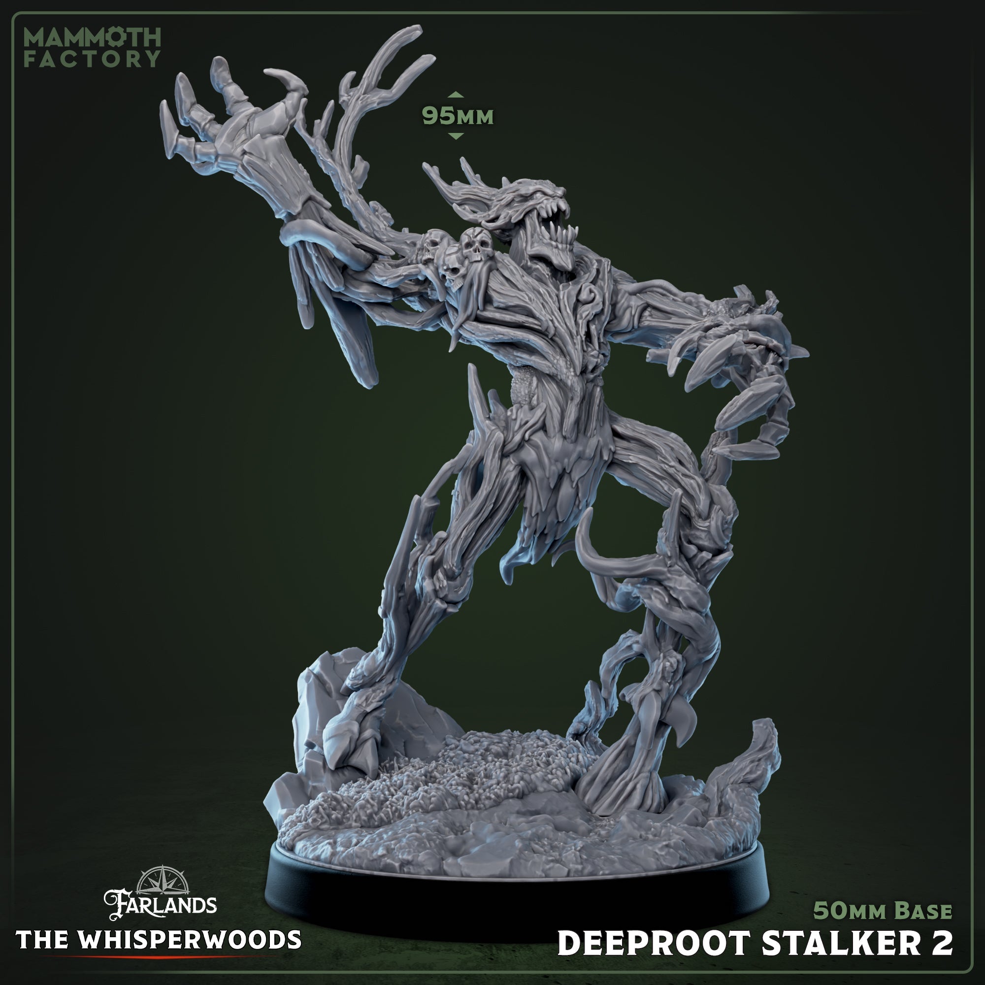 Deeproot Stalker: Sculpt 2 (Treefolk / Ent)