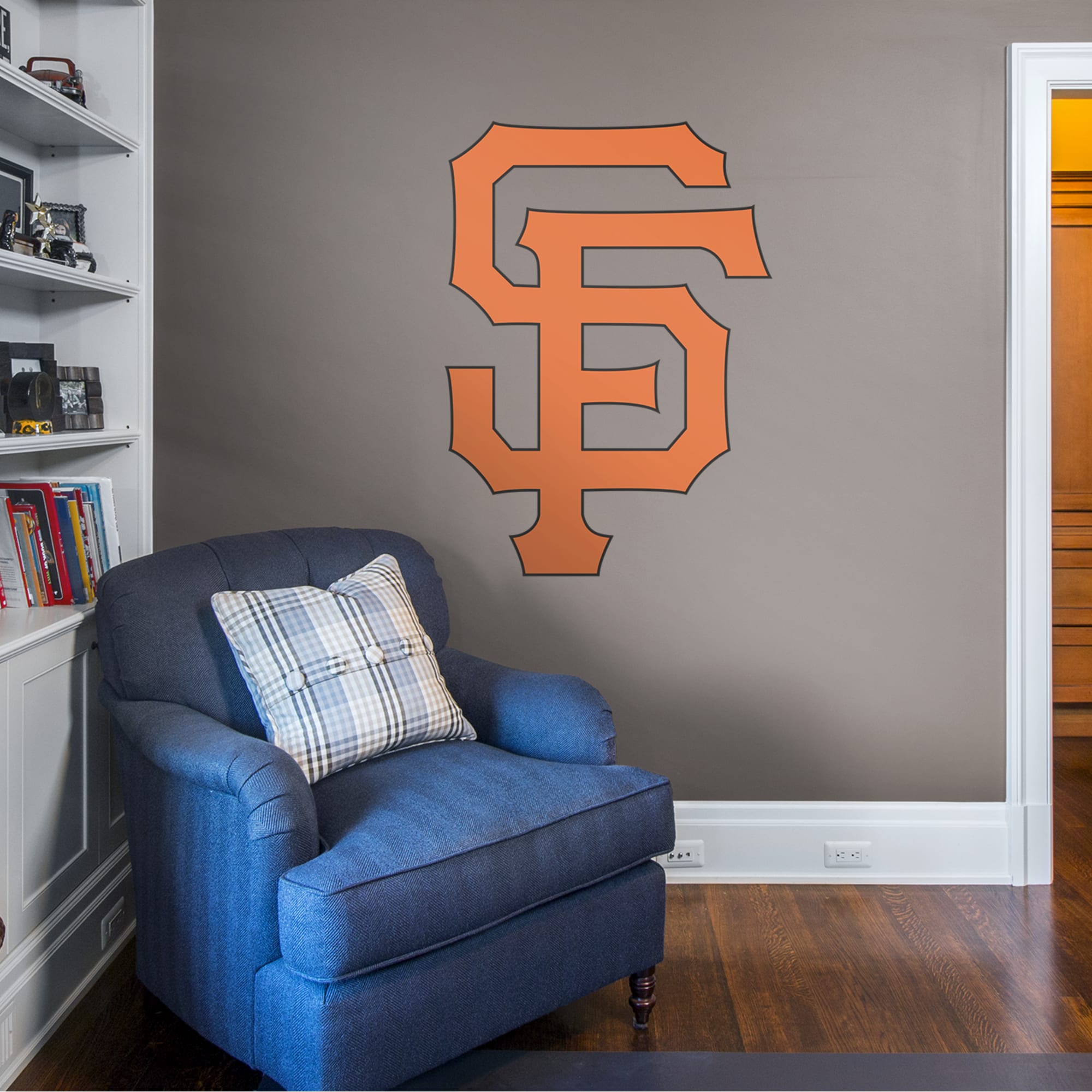San Francisco Giants - RealBig Alternate Logo Collection - Official MLB - Reusable Vinyl Wall Decals