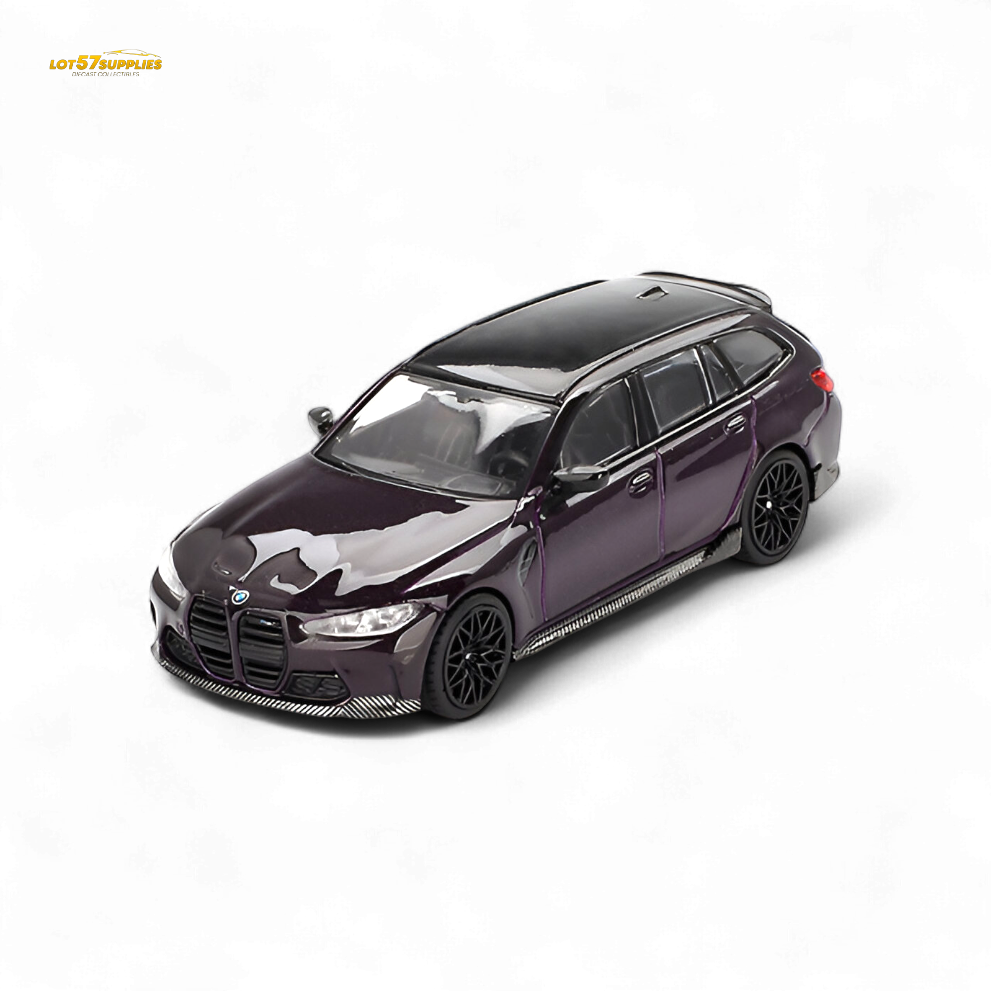 Mini-GT BMW M3 M Performance Touring Daytona Violet #896 1:64