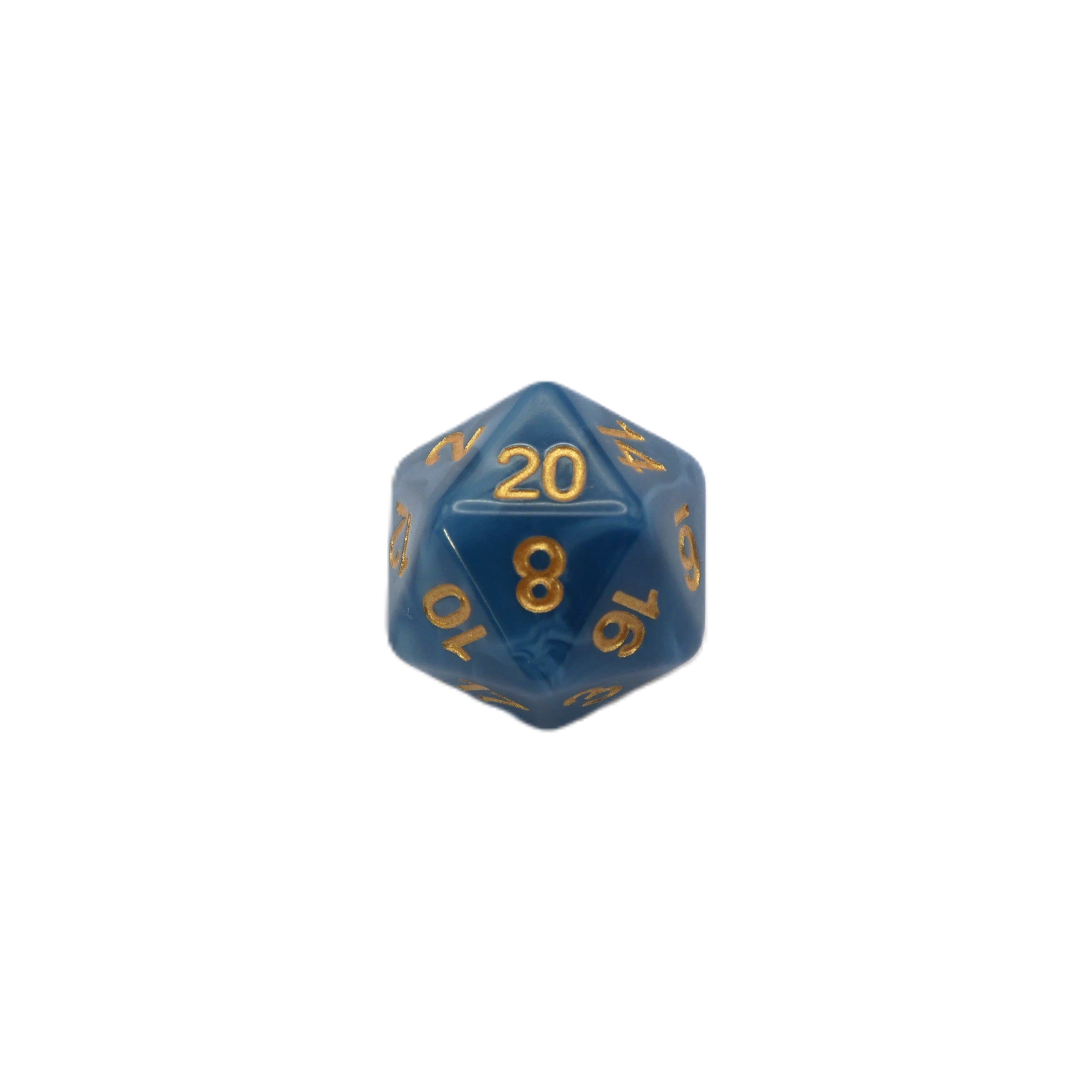 Diffused Dreams - 7 Piece DnD Dice Set | Acrylic RPG Gaming Dice