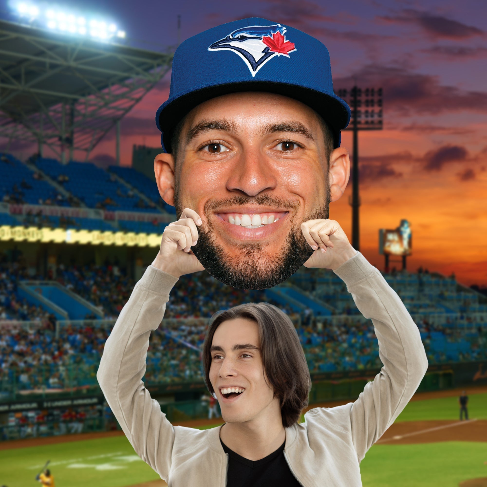 George Springer - Big Head - Official MLB - Toronto Blue Jays - Foam Core Cutout