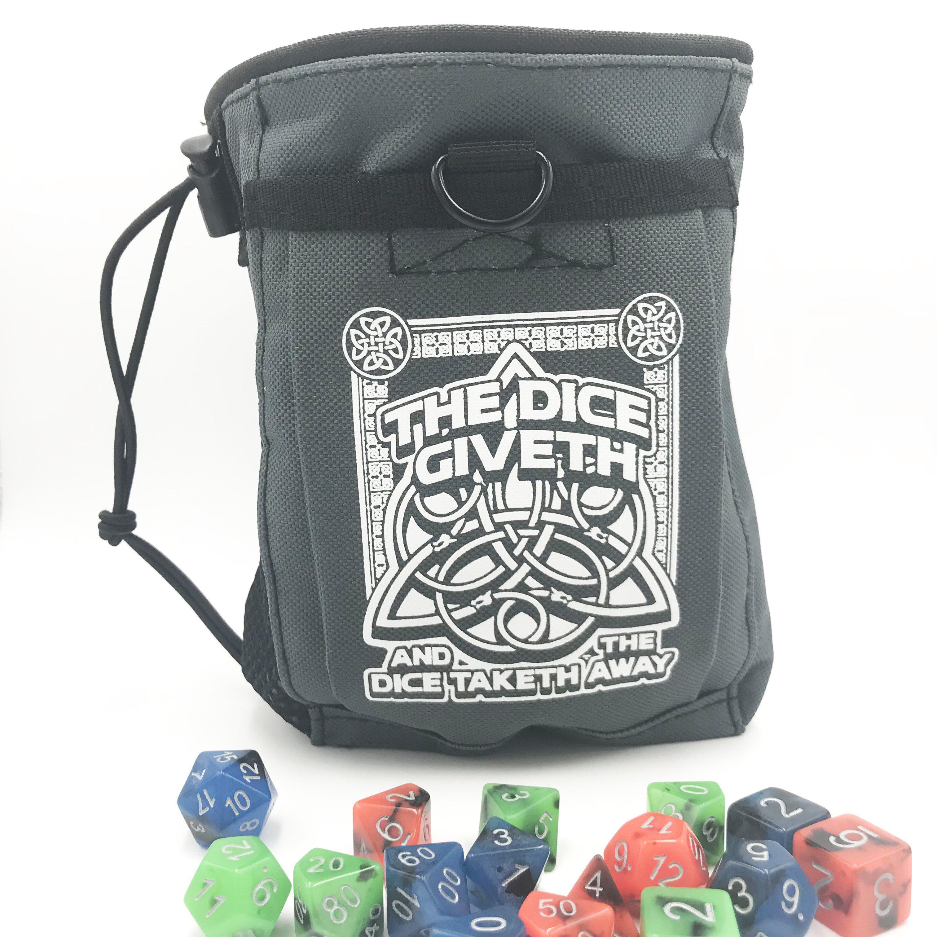 Dice Giveth and Taketh Deluxe Dice Bag