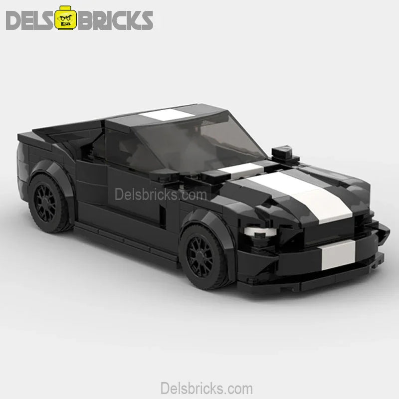 Dodge GT 500 Custom Lego Cars Minifigures Building Block Toys