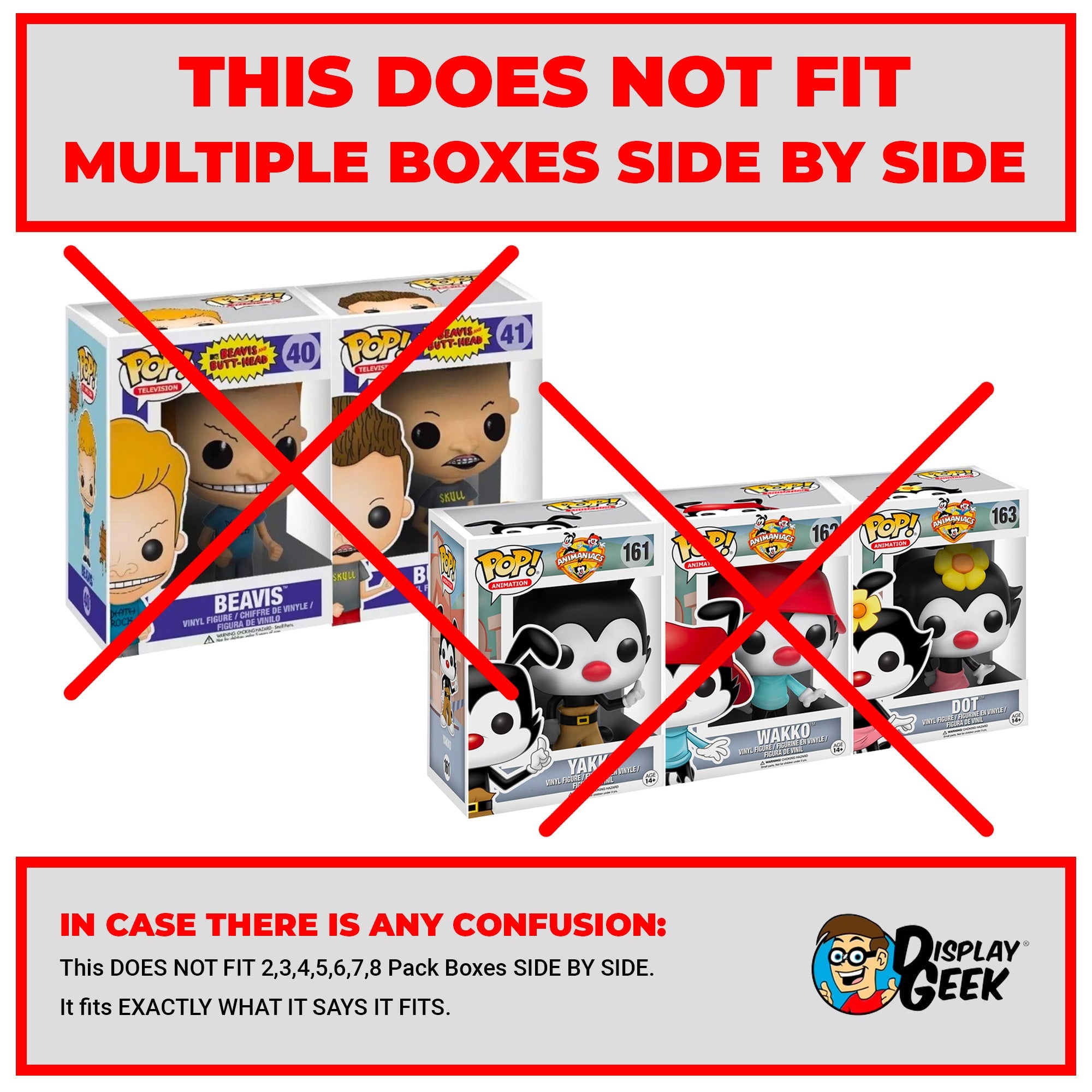 Pop Protector for 2 Pack Willy Wonka Golden Ticket SDCC #58 Funko Pop